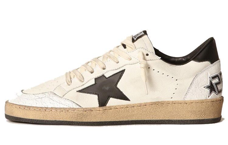 Golden Goose Golden Goose Ball Star Low-Top Sneakers - White/Black