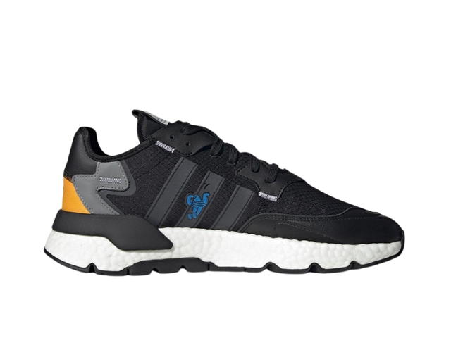adidas adidas Originals Nite Jogger Black Grey Orange Green - view 1