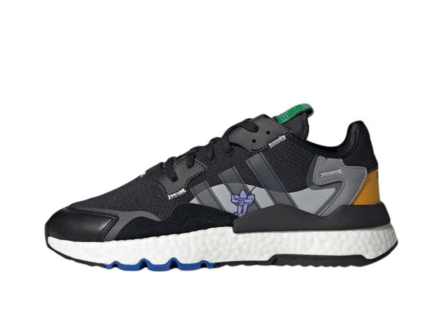 adidas adidas Originals Nite Jogger Black Grey Orange Green - view 2