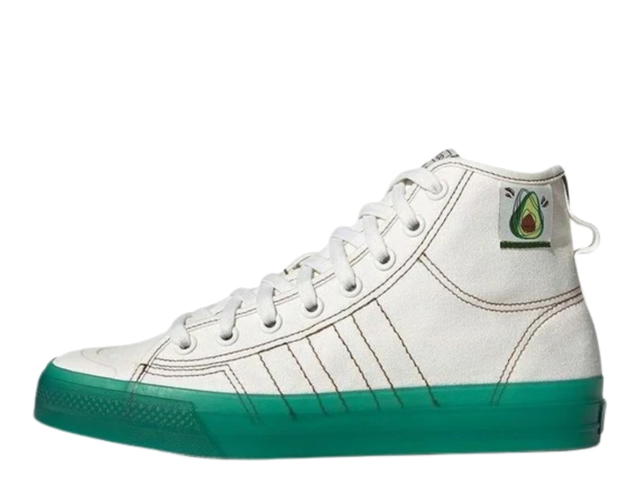 adidas Adidas Nizza Hi Rf White Green - view 2