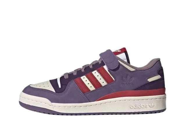 adidas Adidas Originals Forum 84 Low Shoes Light Purple Red White - view 2