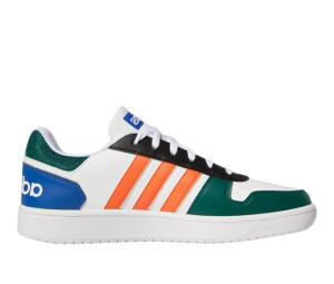 Buy Adidas Neo Hoops 2.0 White Green Orange at Sasom – Authentic and Ready to Ship
