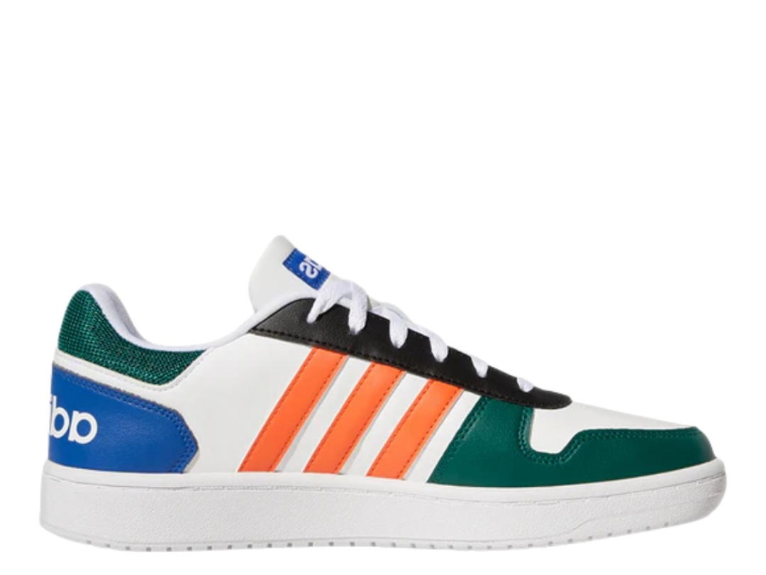 adidas Adidas Neo Hoops 2.0 White Green Orange