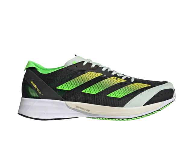 adidas adidas Adizero Adios 7 Black Solar Green (Women's) - view 1