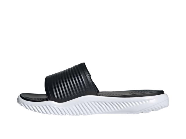 adidas adidas Alphabounce Slide Black White - view 2