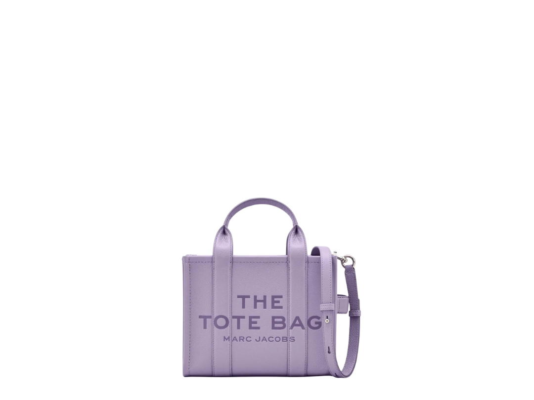 Marc Jacobs Marc Jacobs The Leather Mini Tote Bag Purple