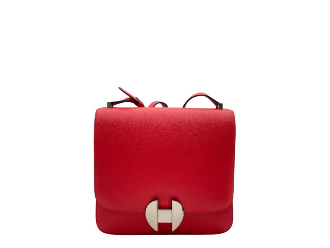 Hermes Hermes Rouge De Coeur Evercolor Palladium
