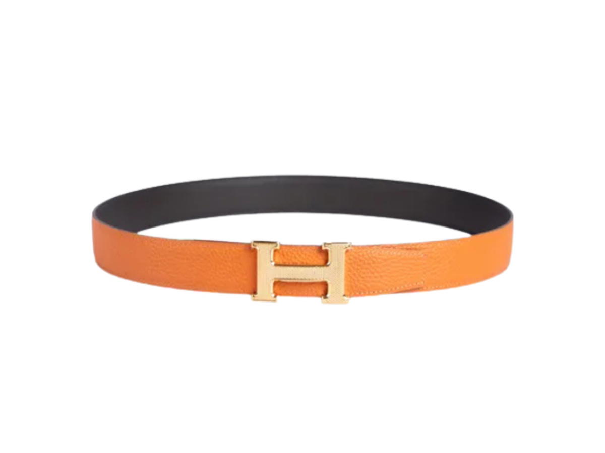Hermes Hermes Belt Orange