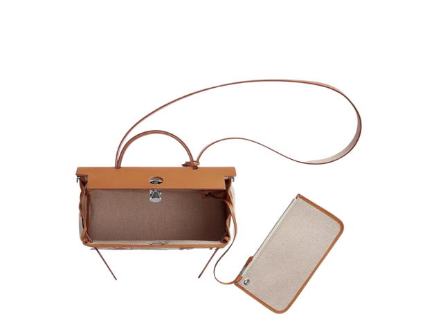 Hermes Hermes Herbag Zip 31 Bag Beige - view 3