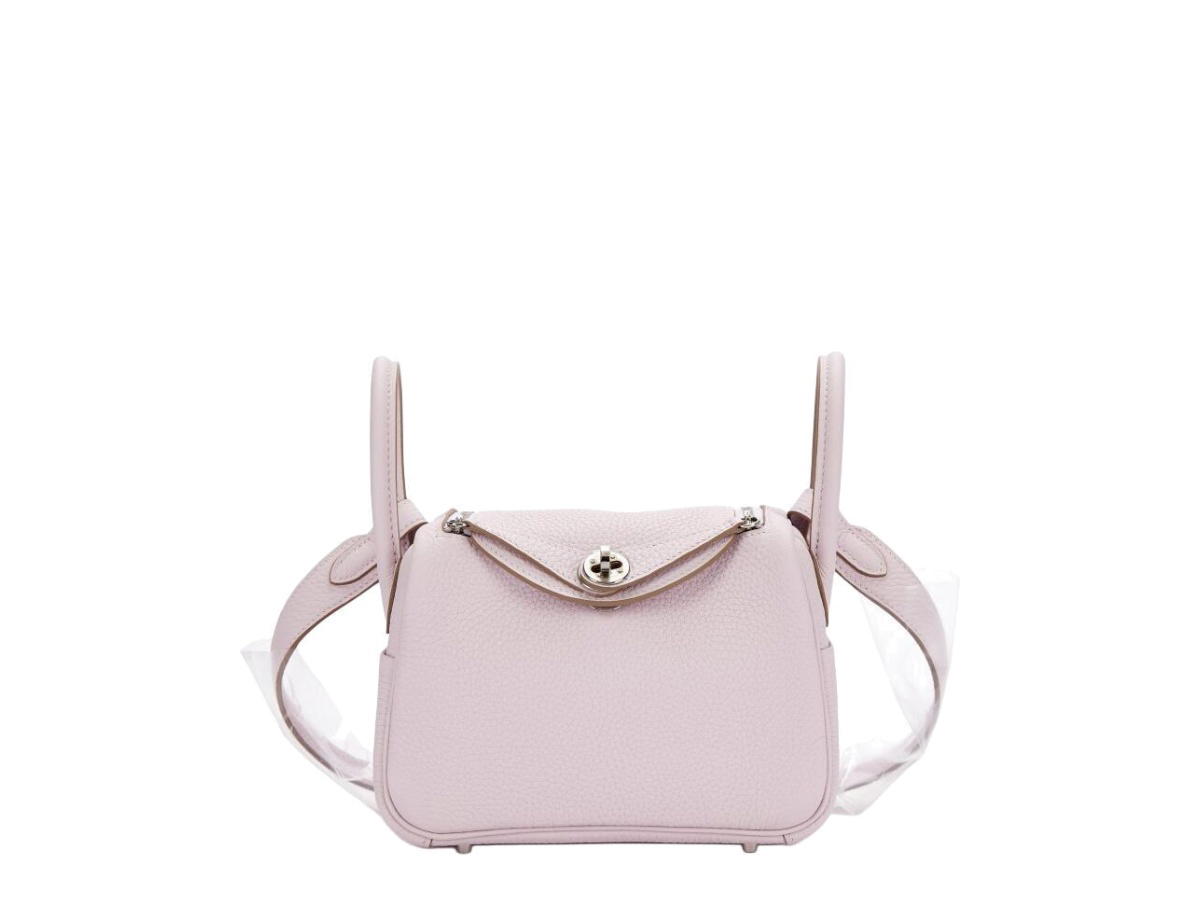 Hermes Hermes Lindy Ii Mini Bag Pale Mauve