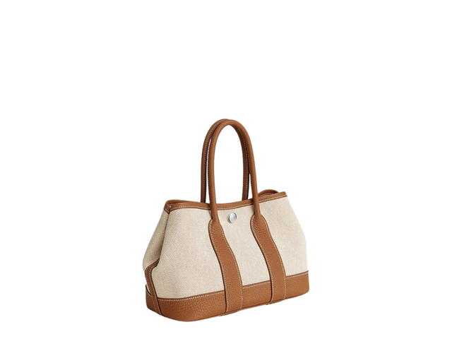 Hermes Hermes Neo Garden 23 bag Ecru Beige Gold - view 2