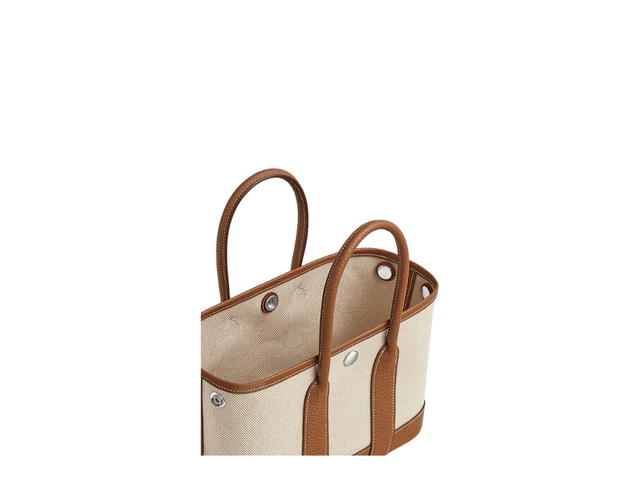 Hermes Hermes Neo Garden 23 bag Ecru Beige Gold - view 3