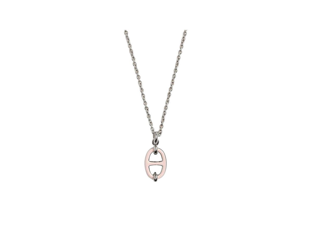 Hermes Hermes Mini Maillon pendant (Small Model) Rose