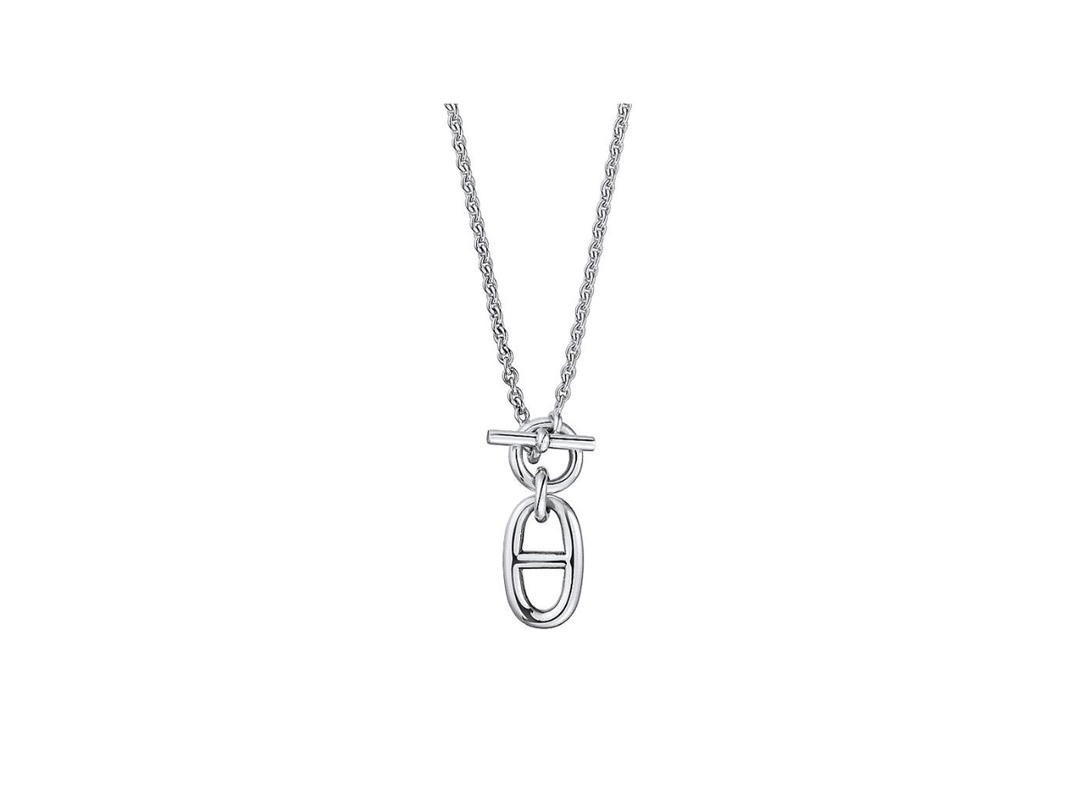 Hermes Hermes Chaine D'Ancre In Sterling Silver With 925 Sterling Silver