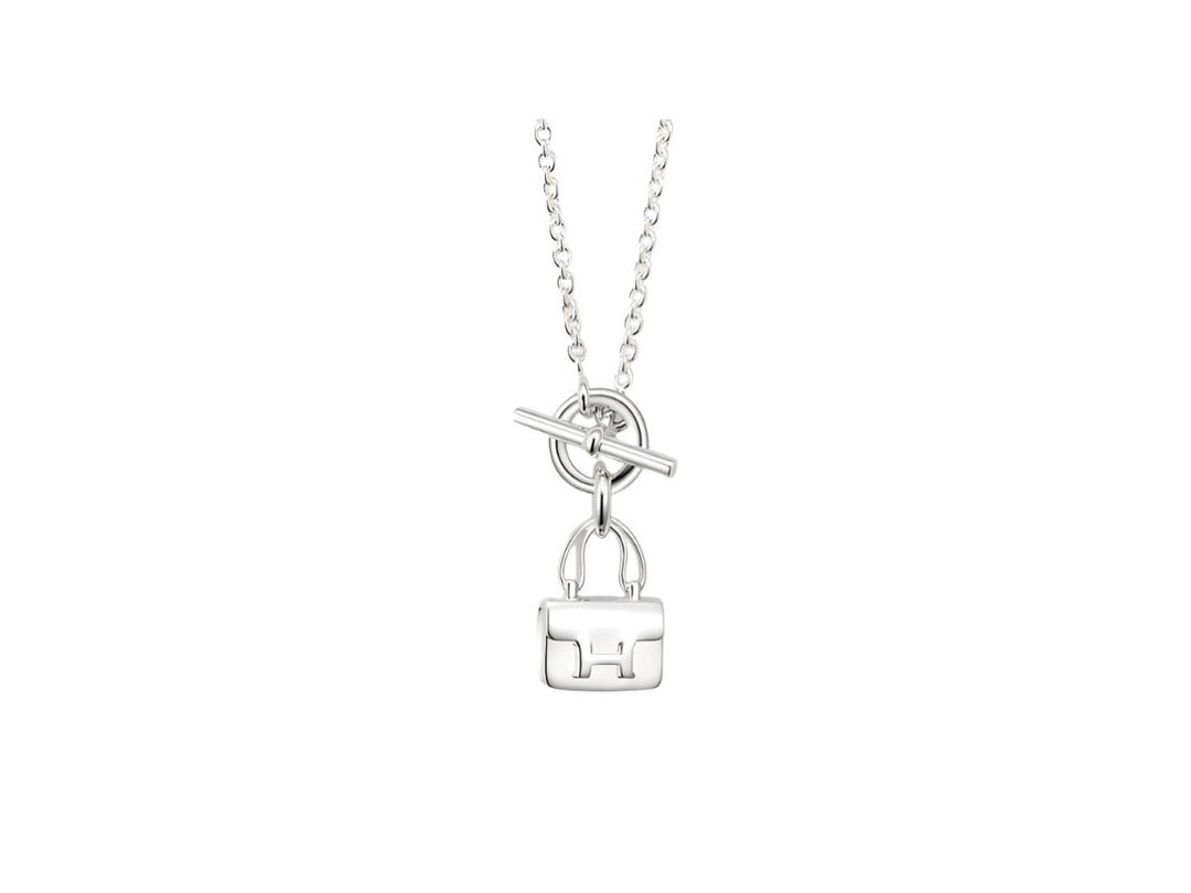 Hermes Hermes Amulettes Constance Pendant Silver