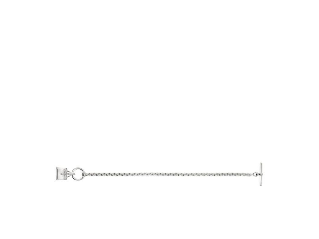 Hermes Hermes Amulettes Kelly Bracelet Silver