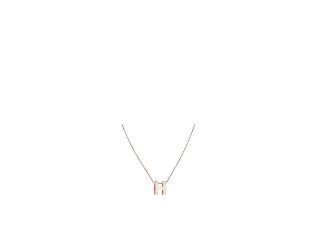 Hermes Hermes Pop H Pendant Blanc - view 1
