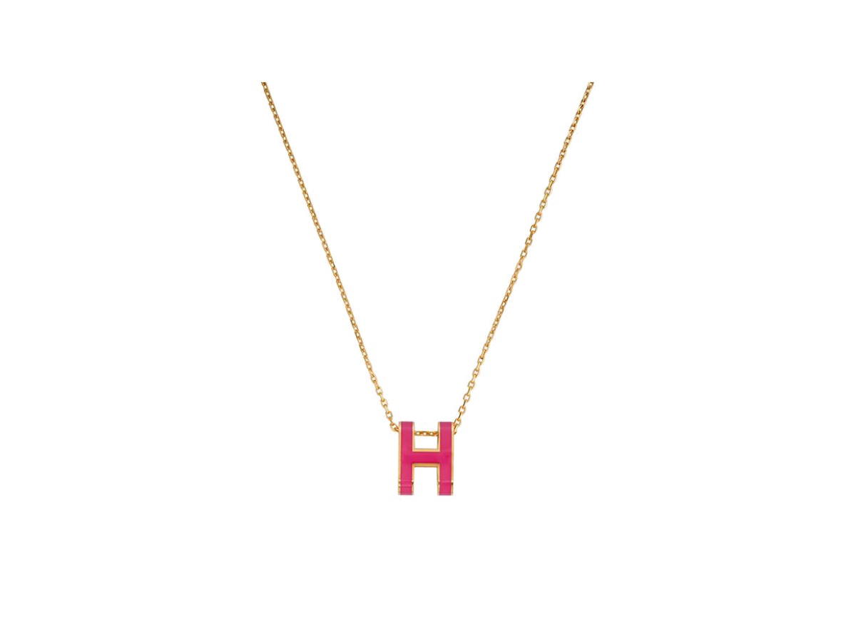 Hermes Hermes Pop H Pendant Pink