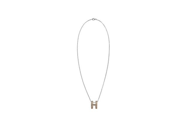 Hermes Hermes Pop H Pendant Marron Glacé - view 2