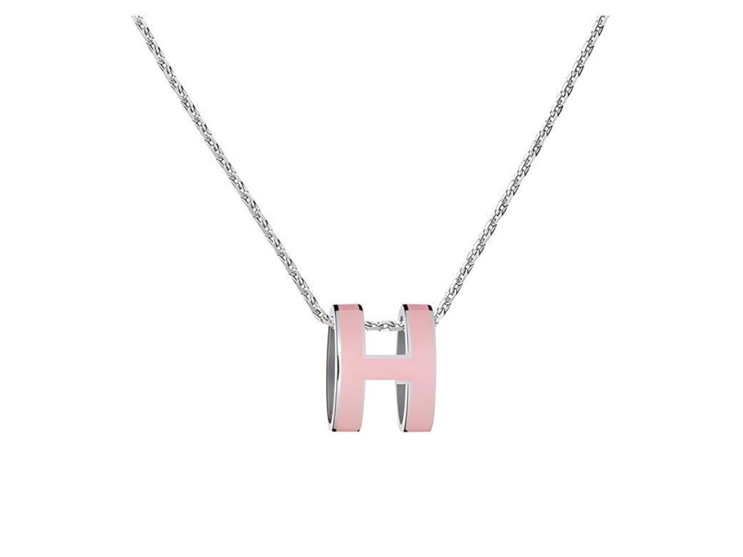 Hermes Hermes Pop H Pendant Cherry Blossom Pink
