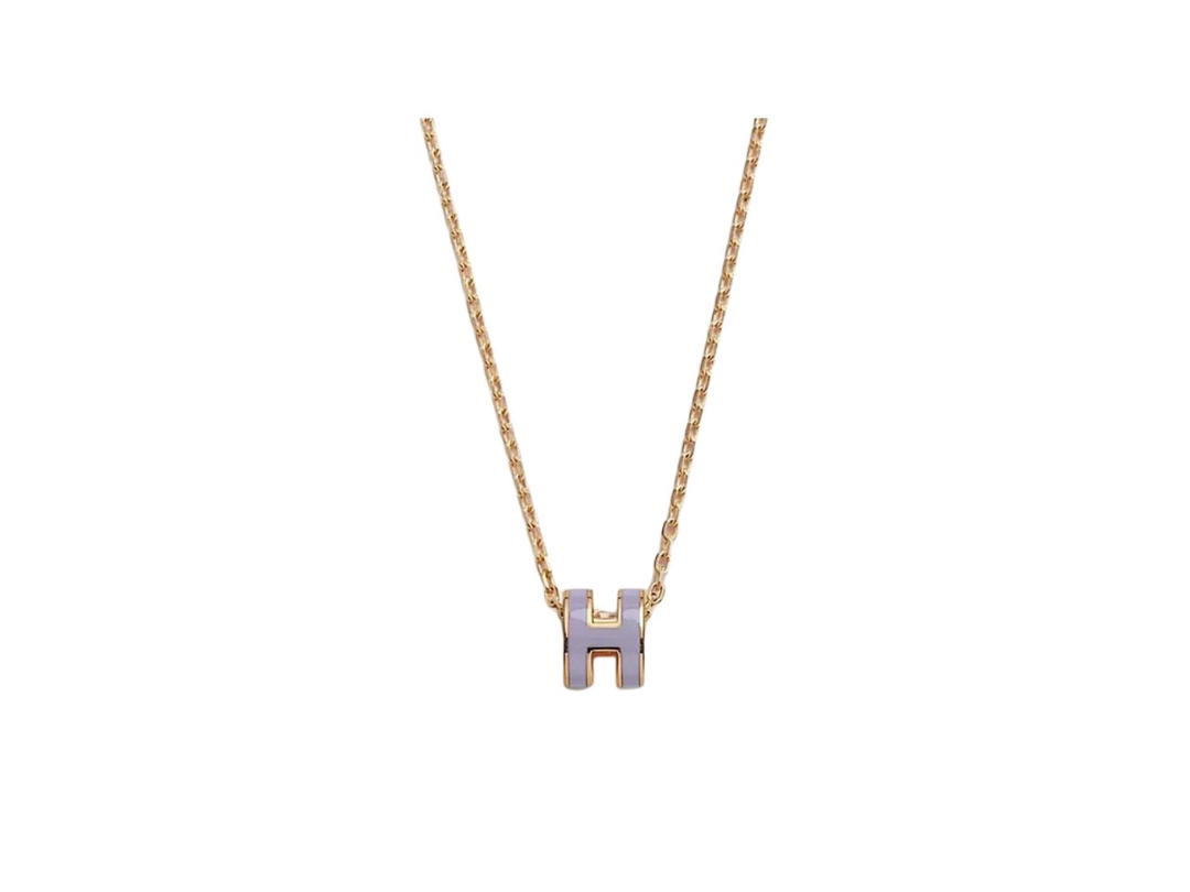 Hermes Hermes Pop H Pendant Lilac