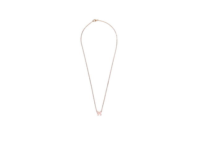 Hermes Hermes Pop H Pendant Rose Gold Rose Azalee - view 2