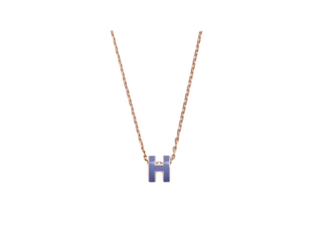 Hermes Hermes Mini Pop H Pendant Lilas