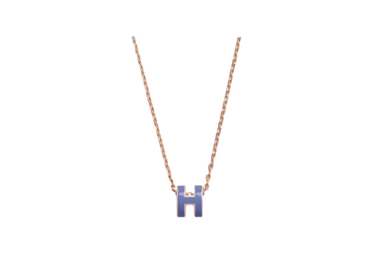 Hermes Hermes Mini Pop H Pendant Lilas