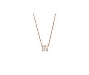 Buy Hermes Mini Pop H Pendant Blanc at Sasom – Authentic and Ready to Ship
