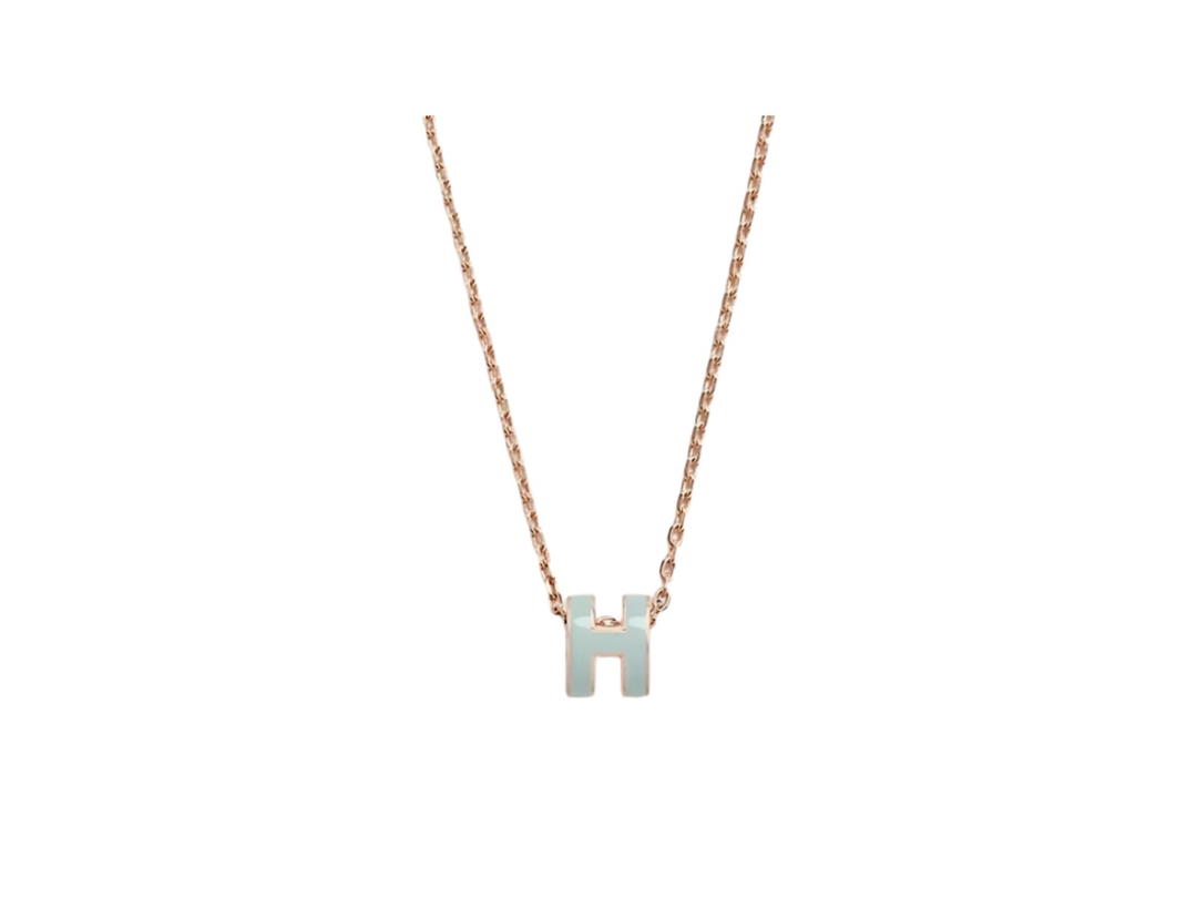 Hermes Hermes Pop H Pendant Mint Green