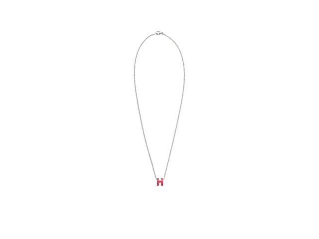 Hermes Hermes Mini Pop H Pendant Rose Tropique - view 2