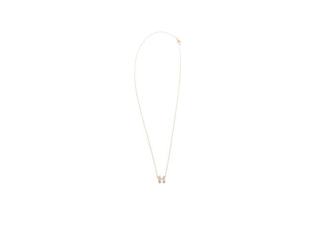 Hermes Hermes Mini Pop H Pendant Rose Dragee - view 2