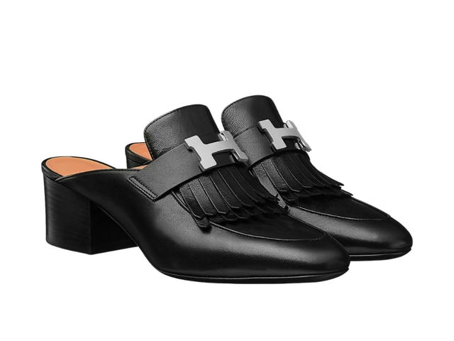 Hermes Hermes Tuileries Mule Noir (Women's) - view 2
