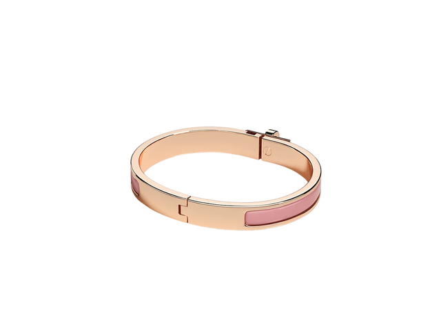 Hermes Hermes Mini Clic Kelly Bracelet Rose Gold - view 2
