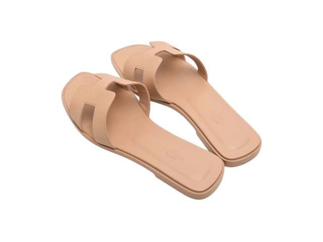 Hermes Hermes Oran Sandal Beige Perlino - view 3