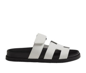 Buy Hermes Chypre Sandal In Calfskin Blanc at Sasom – Authentic and Ready to Ship