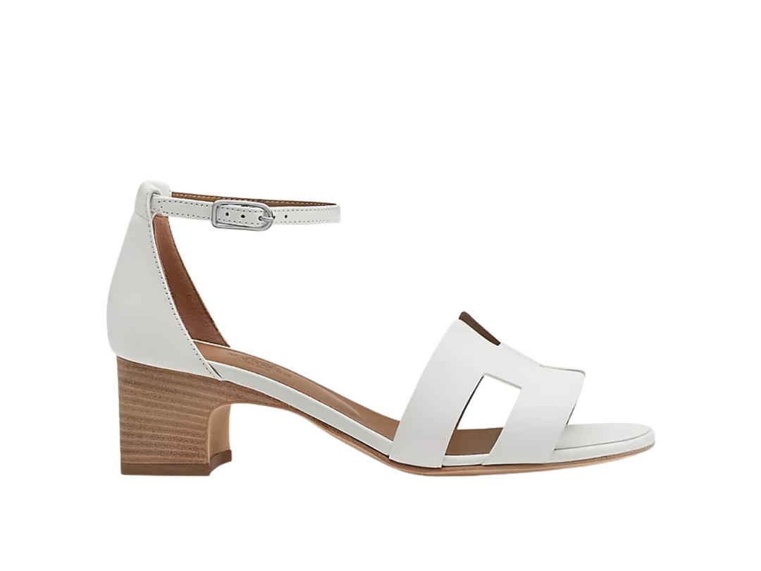 Hermes Hermes Encens 50 Sandal Blanc