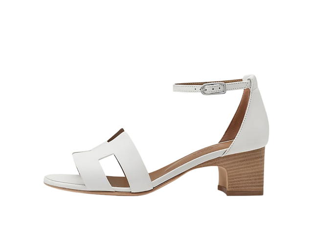 Hermes Hermes Encens 50 Sandal Blanc - view 2