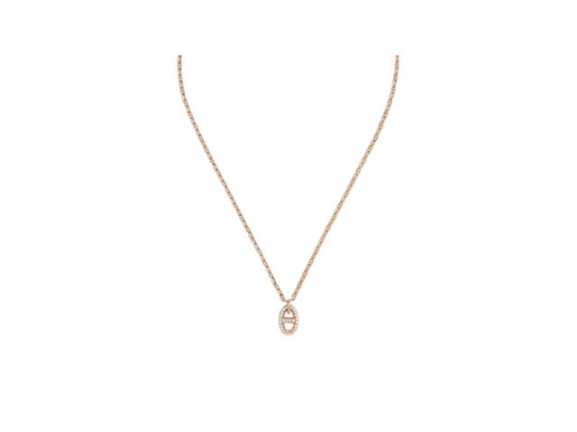 Hermes Hermes Farandole Pendant (Small Model) Rose Gold - view 1