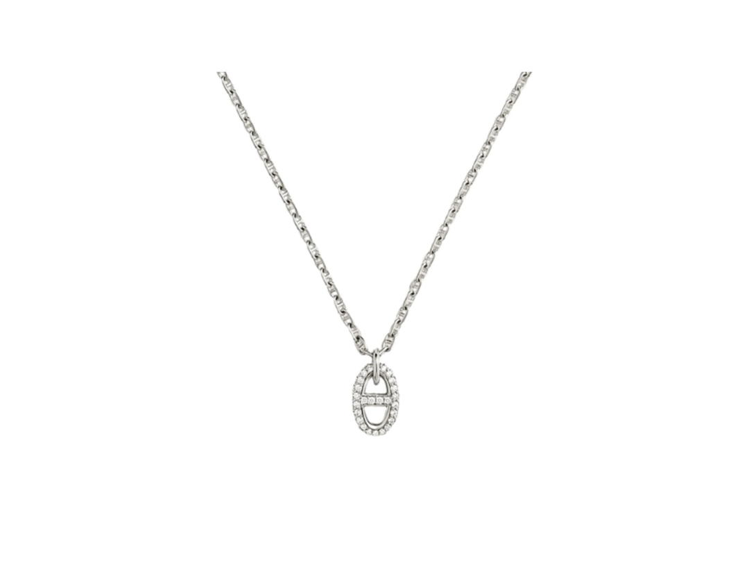 Hermes Hermes Farandole Pendant (Small Model) White Gold