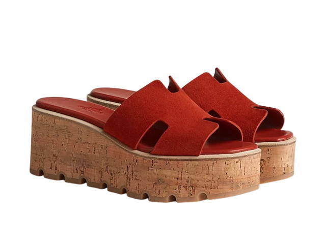 Hermes Hermes Eze 30 Sandal Orange Brulee (W) - view 2