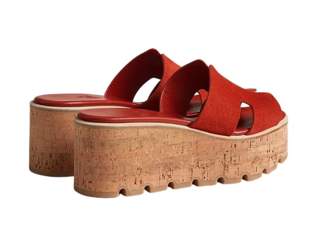 Hermes Hermes Eze 30 Sandal Orange Brulee (W) - view 4