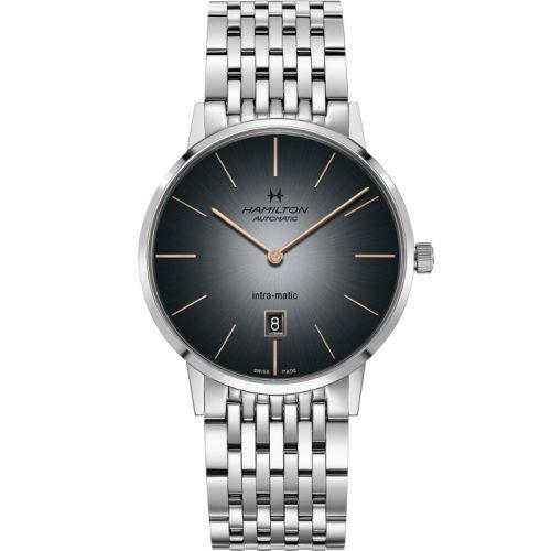 Hamilton Hamilton Intra-Matic 42 Stainless Steel / Grey / Bracelet