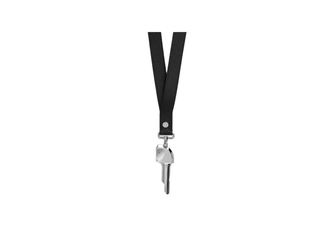 Hermes Hermes Cheval Whistle Necklace Noir