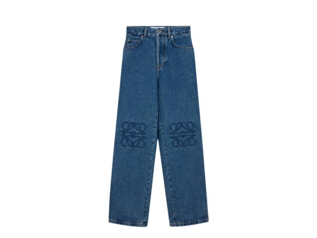 Loewe Loewe Anagram Baggy Jeans Jeans Blue - view 1