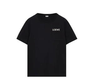 Buy Loewe Relaxed Fit T-Shirt In Cotton Black at Sasom – Authentic and Ready to Ship