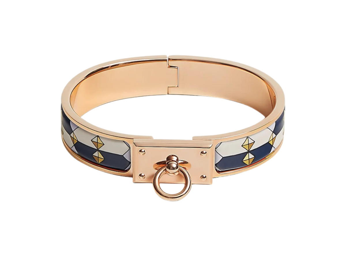 Hermes Hermes Clic Anneau Colliers De Chiens Bracelet Lilas
