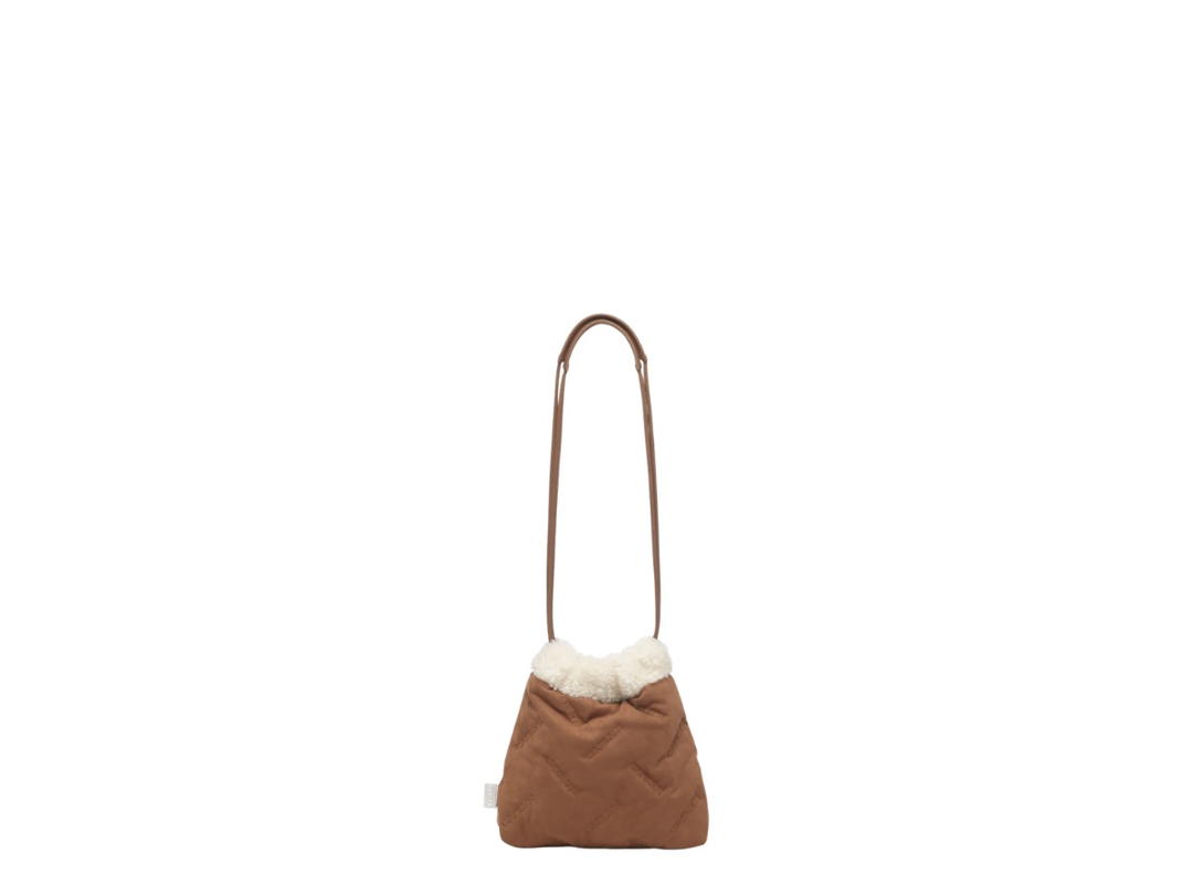 Carlyn Carlyn Shearling Twee Mini Brown