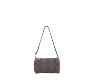 Buy Carlyn Kira In Nylon With Silver Hardware Dusty Mocha at Sasom – Authentic and Ready to Ship