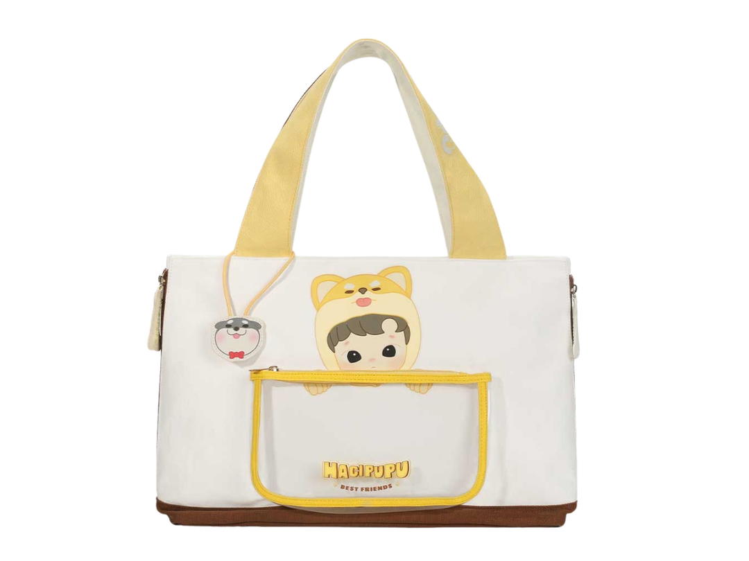 Pop Mart HACIPUPU The Growth Diary Series-Canvas Bag
